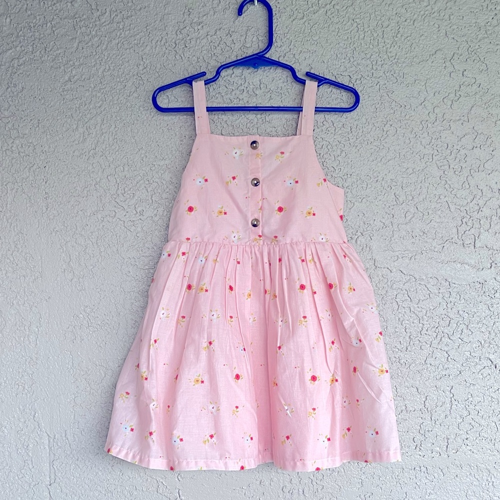 LIKE NEW/EUC size 4T Cat & Jack Light Pink Floral Dress